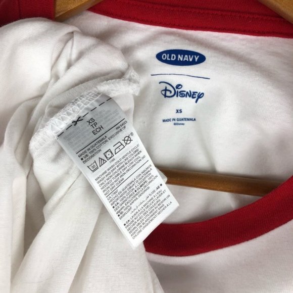📚 4/$15 Disney + Old Navy Mickey Mouse Raglan T - Size XS - Picture 12 of 12